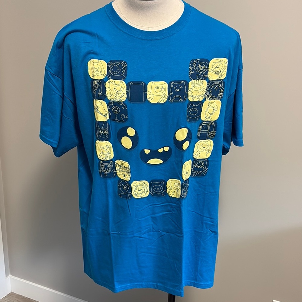 Cartoon Network Adventure Time Blue T-Shirt